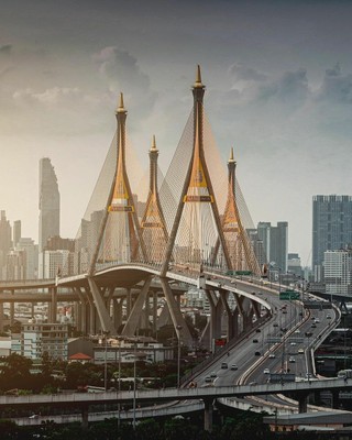 Bhumibol Bridge_Bangkok_021021A